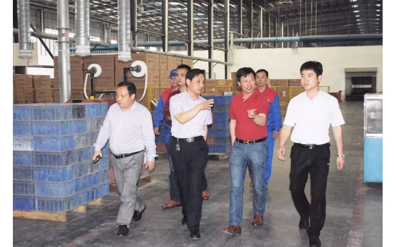 熱烈歡迎時(shí)風(fēng)集團(tuán)領(lǐng)導(dǎo)蒞臨旭派參觀交流！
