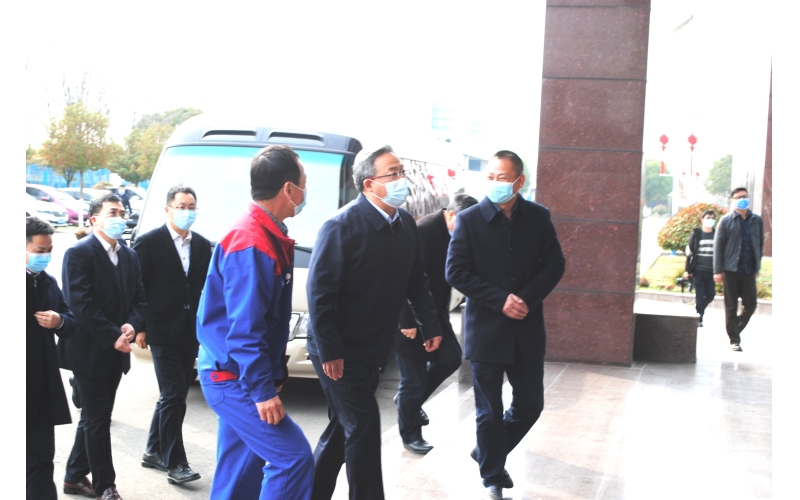 宿遷市委書(shū)記王昊一行蒞臨旭派電源有限公司指導(dǎo)疫情防控工作